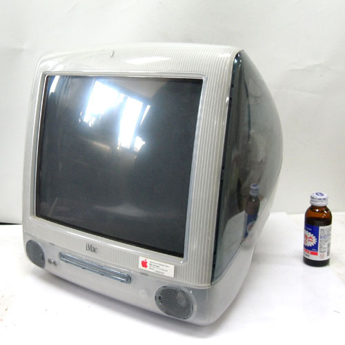 애플 컴퓨터 투명 모니터(본사진열품/누드모니터/고가전제품/옛날모니터
