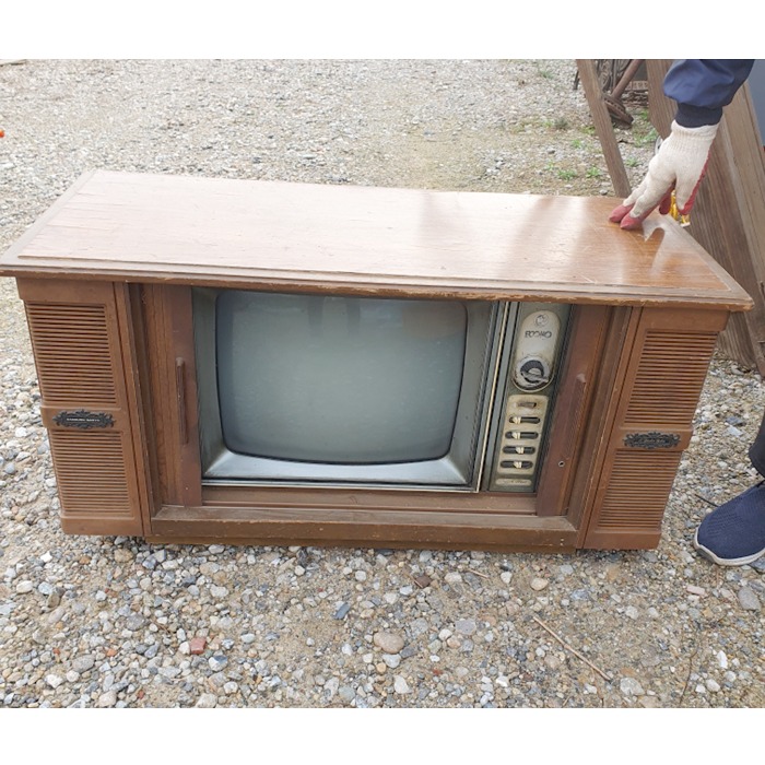 귀한 삼성 산요 자바라 텔레비전 삼성 텔레비젼 자바라 티비 옛날 텔레비젼