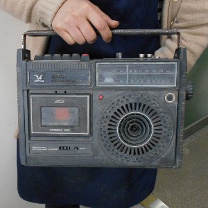 소품용 옛날 카세트라디오 빈티지라디오 엔틱라디오