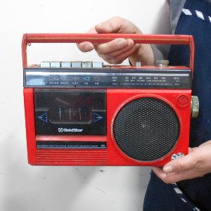 80년대 금성 카세트 라디오 금성라디오 80년대 라디오