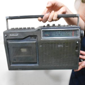 내셔널 카세트 라디오 옛날라디오 빈티지 라디오