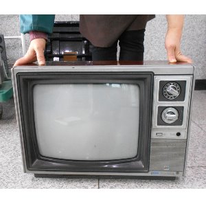 06 84년 골드스타 텔레비젼 중고텔레비젼 옛날 티비