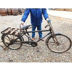 귀한 크라운 옛날짐자전거 옛날자전거 쌀집자전거