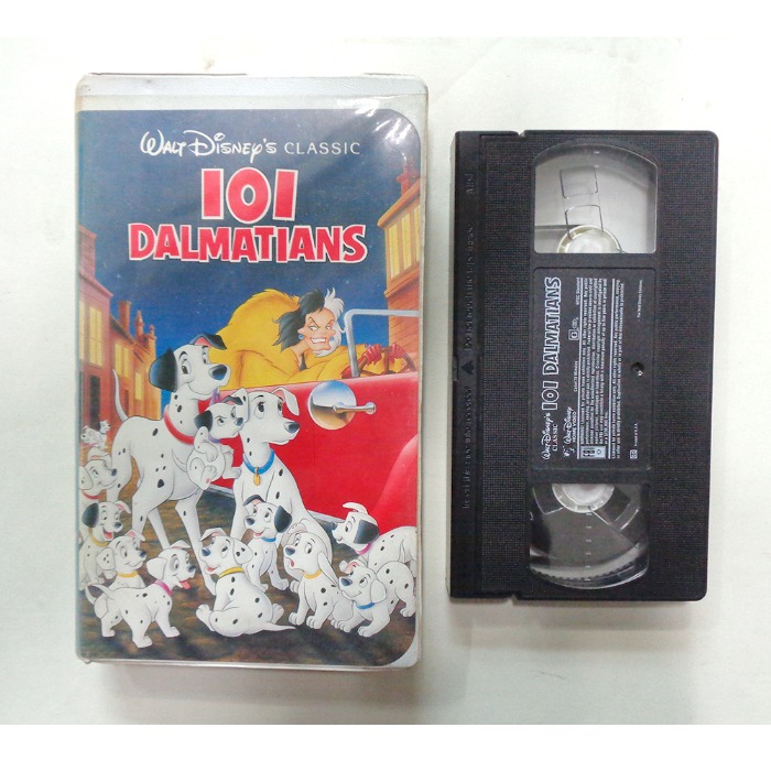 90년대 101마리 달마시안 비디오테이프 만화비디오