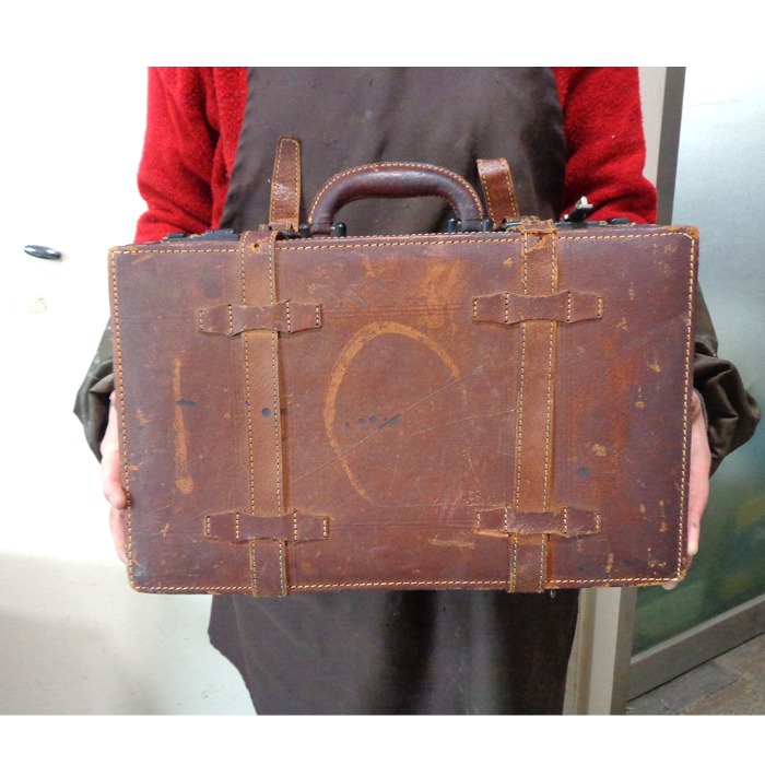 중고 작은 옛날 여행가방 소품용가방 옛날가방