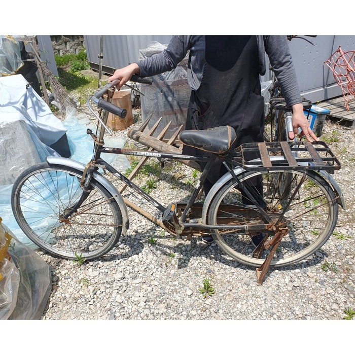 6 옛날 아버지 자전거 쌀집자전거 옛날 승용 자전거 옛날자전거